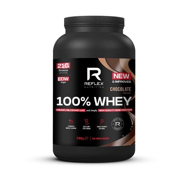 Reflex Nutrition 100% Whey, Chocolate - 720 grams