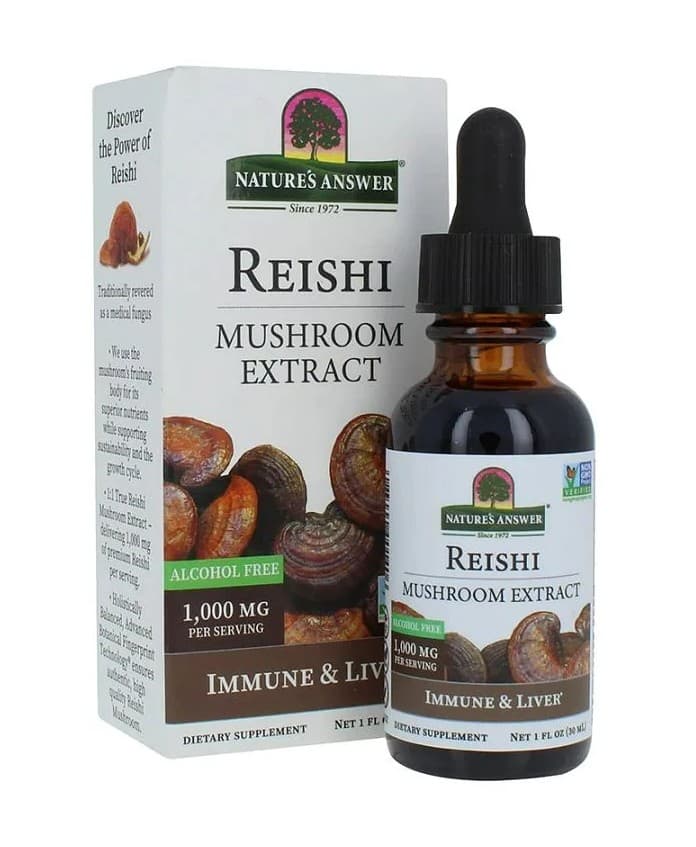 Nature's Answer Reishi Mushroom Extract, 1000mg - 30 ml.