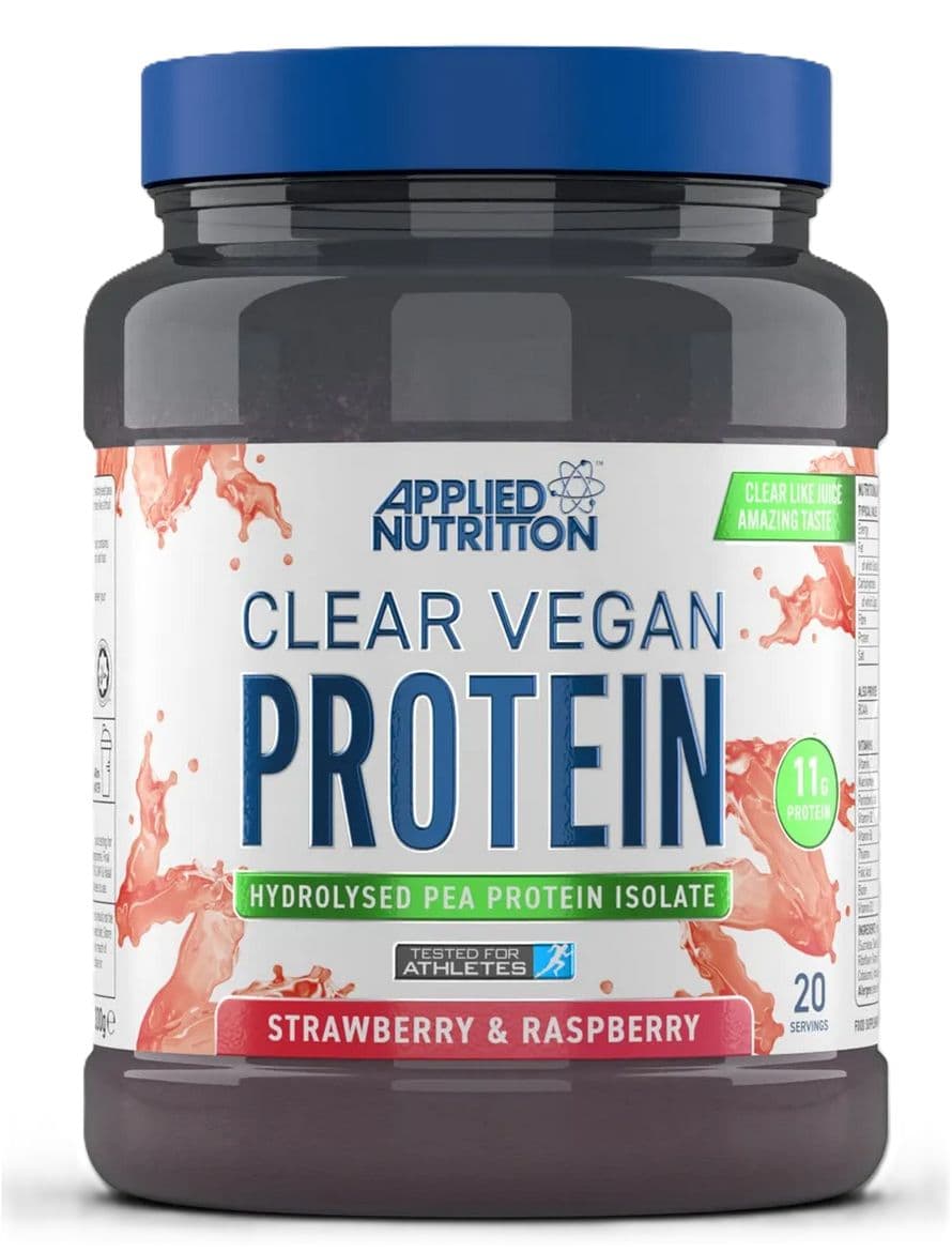 Applied Nutrition Clear Vegan Protein, Strawberry & Raspberry - 300 grams
