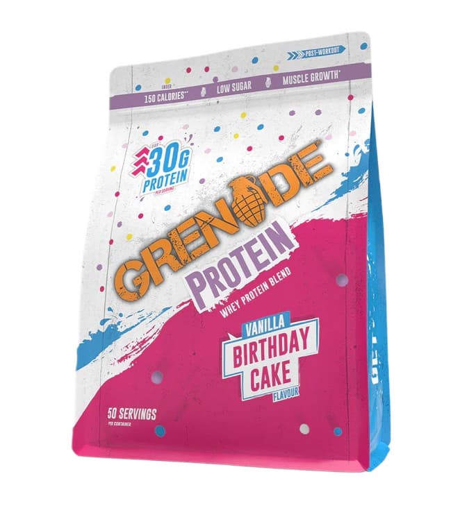 Grenade Whey Protein Blend, Vanilla Birthday Cake - 2000 grams