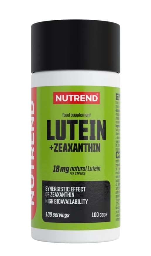 Nutrend Lutein + Zeaxanthin - 100 caps