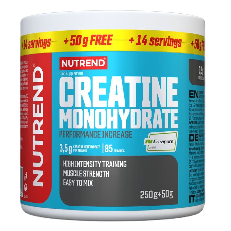 Nutrend Creatine Monohydrate, Unflavored (EAN 8594017422242) - 300 grams