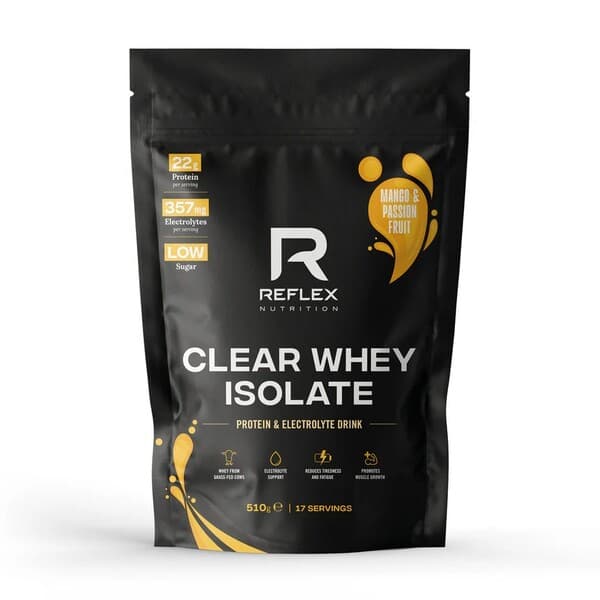 Reflex Nutrition Clear Whey Isolate, Mango & Passion Fruit - 510 grams