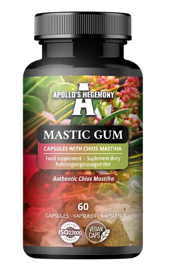 Apollo's Hegemony Mastic Gum with Chios Mastiha - 60 vcaps