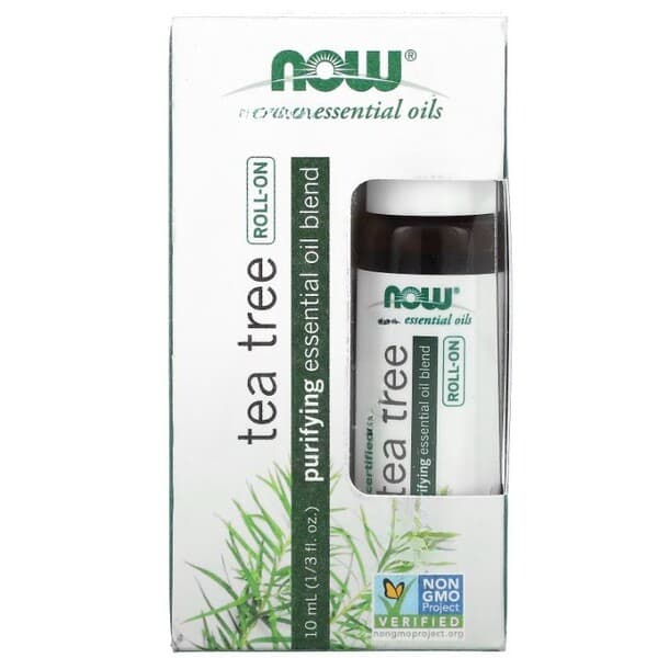 NOW Foods Essential Oil Roll-On, Tea Tree - 10 ml.