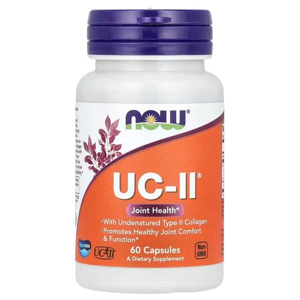 NOW Foods UC-II Undenatured Type II Collagen - 60 caps