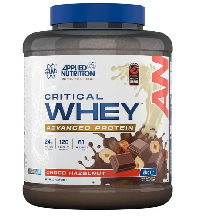 Applied Nutrition Critical Whey, Choco Hazelnut - 2000 grams