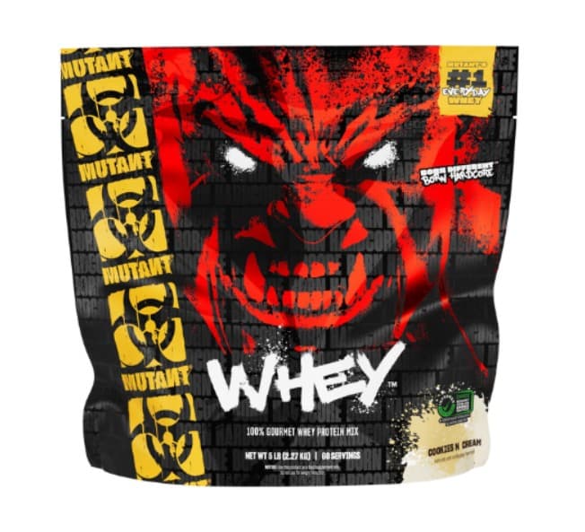Mutant Mutant Whey, Cookies & Cream - 2270 grams