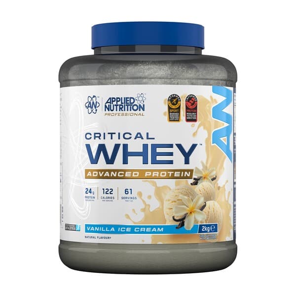 Applied Nutrition Critical Whey, Vanilla Ice Cream - 2000 grams