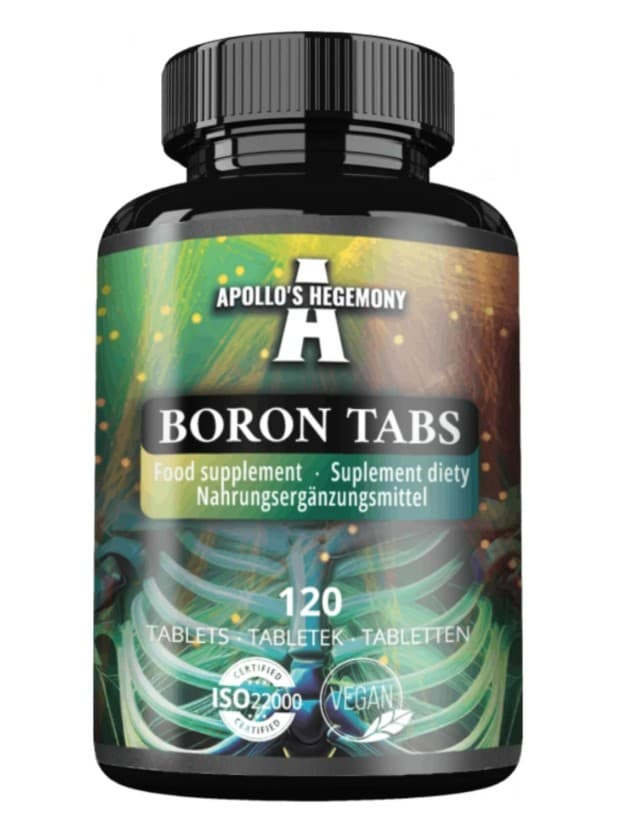 Apollo's Hegemony Boron Tabs - 120 tablets