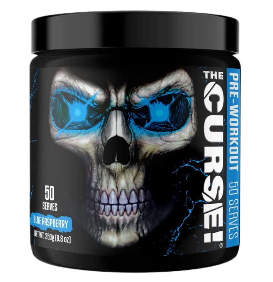 JNX Sports The Curse! Pre-Workout (EU), Blue Raspberry - 250 grams