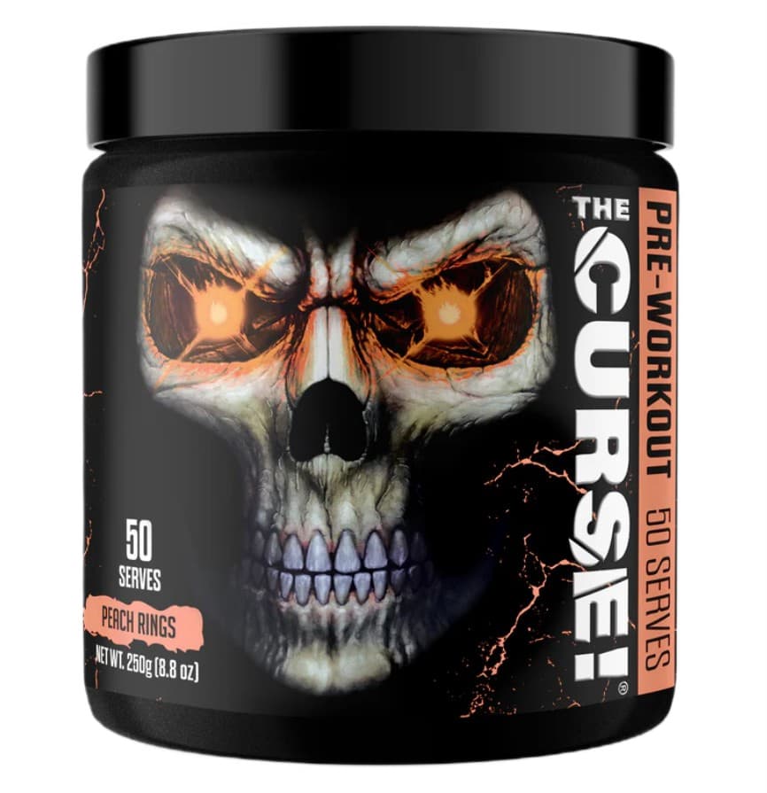 JNX Sports The Curse! Pre-Workout (EU), Peach Rings - 250 grams