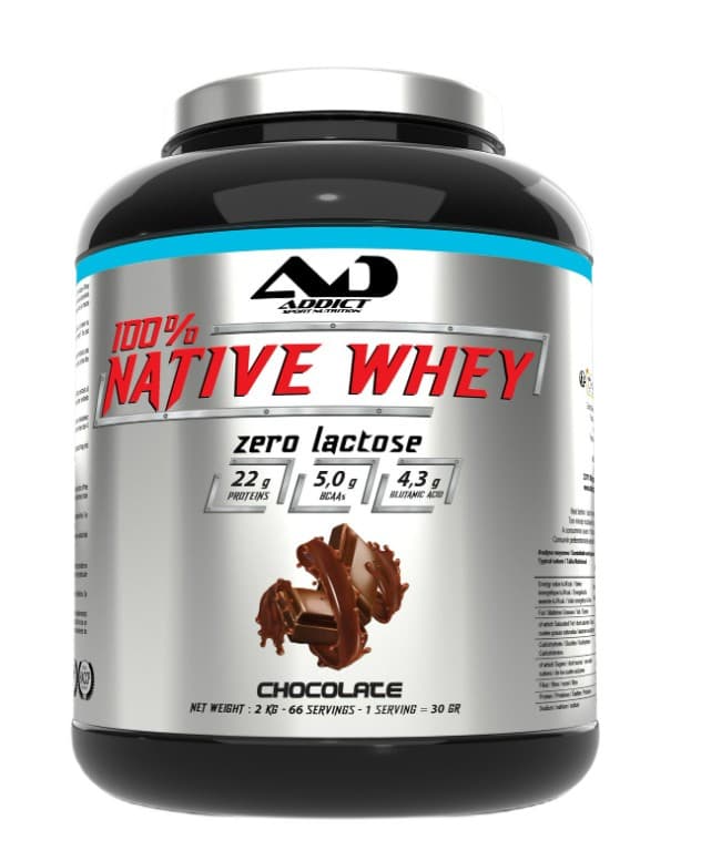 Addict Sport Nutrition 100% Native Whey Zero Lactose