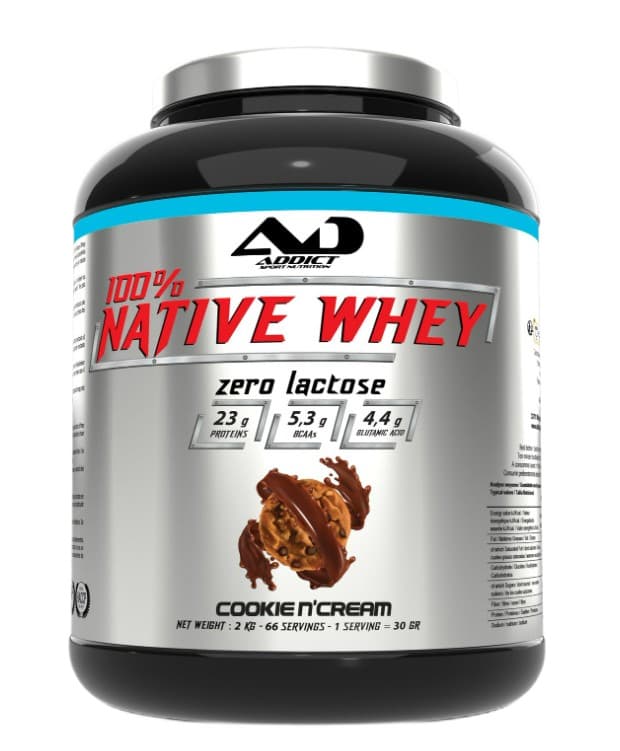 Addict Sport Nutrition 100% Native Whey Zero Lactose