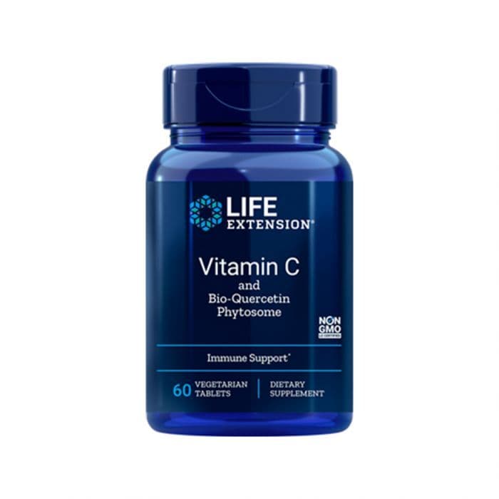 Life Extension Vitamin C and Quercetin Phytosome - 60 vegetarian tabs