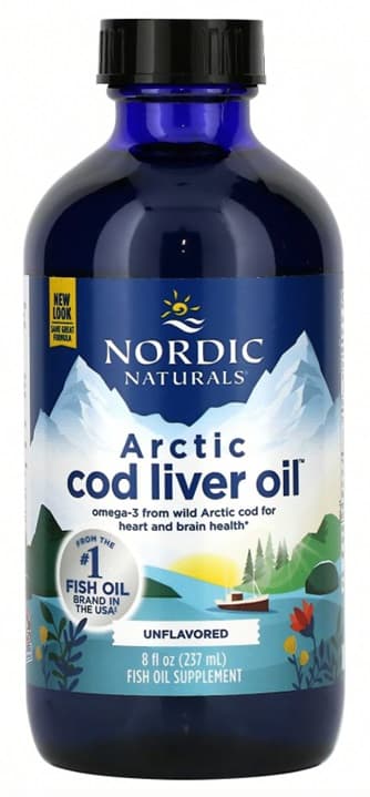 Nordic Naturals Arctic Cod Liver Oil, Unflavored - 237 ml.