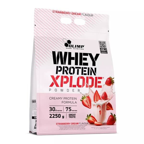 Olimp Nutrition Whey Protein Xplode, Strawberry Dream - 2250 grams