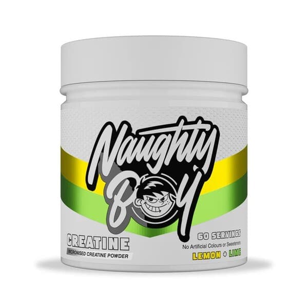 Naughty Boy Creatine, Lemon + Lime - 300 grams