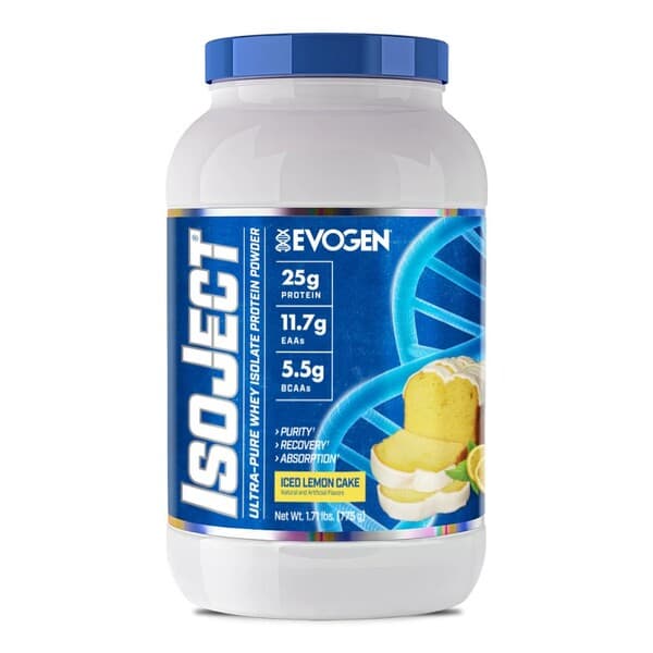 Evogen IsoJect, Iced Lemon Cake - 775 grams