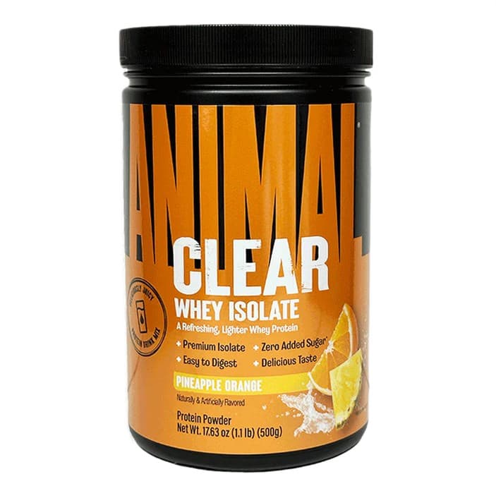 Animal Animal Clear Whey Isolate, Pineapple Orange - 500 grams