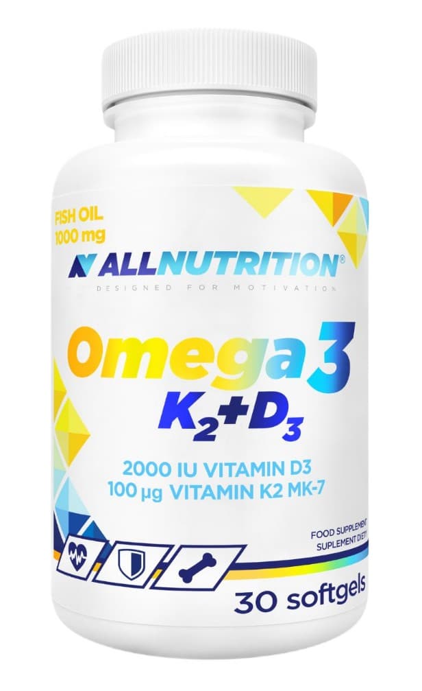 Allnutrition Omega 3, K2+D3 - 30 softgels