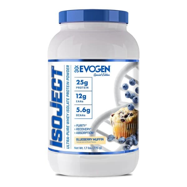 Evogen IsoJect, Blueberry Muffin - 775 grams