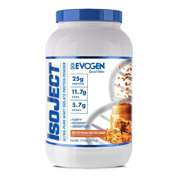 Evogen IsoJect, Salted Peanut Butter Candy - 775 grams