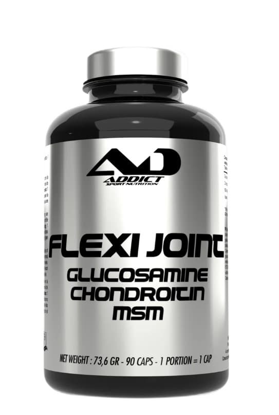 Addict Sport Nutrition Flexi Joint Glucosamine Chondroitin MSM - 90 caps