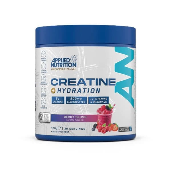 Applied Nutrition Creatine + Hydration, Berry Slush - 360 grams