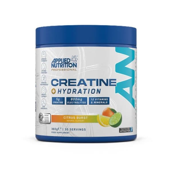 Applied Nutrition Creatine + Hydration, Citrus Burst - 360 grams